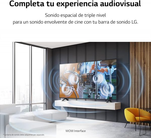 LG 43UR78006LK 43" 4K | webOS23, Serie 78, Alexa/Google Assistant | Top Ventas - Imagen 9