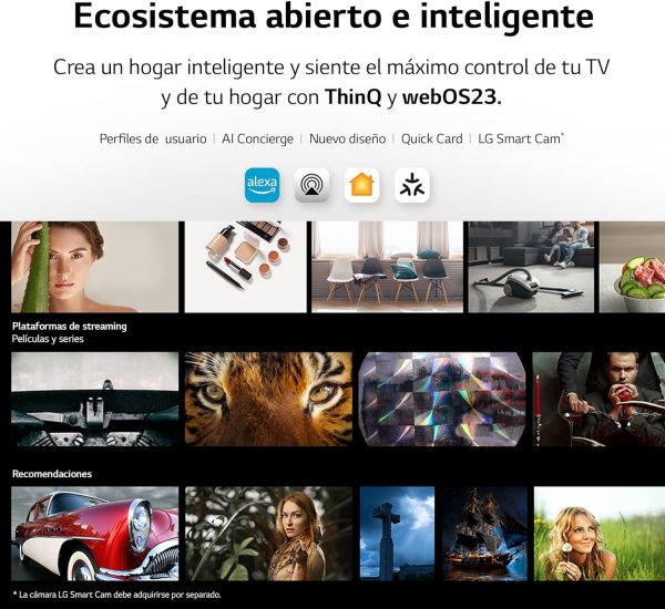 LG 43UR78006LK 43" 4K | webOS23, Serie 78, Alexa/Google Assistant | Top Ventas - Imagen 10